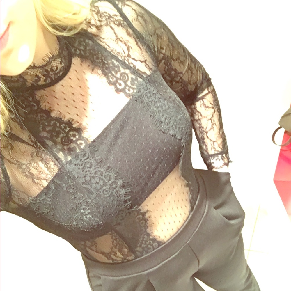 Express Lace Jumpsuit